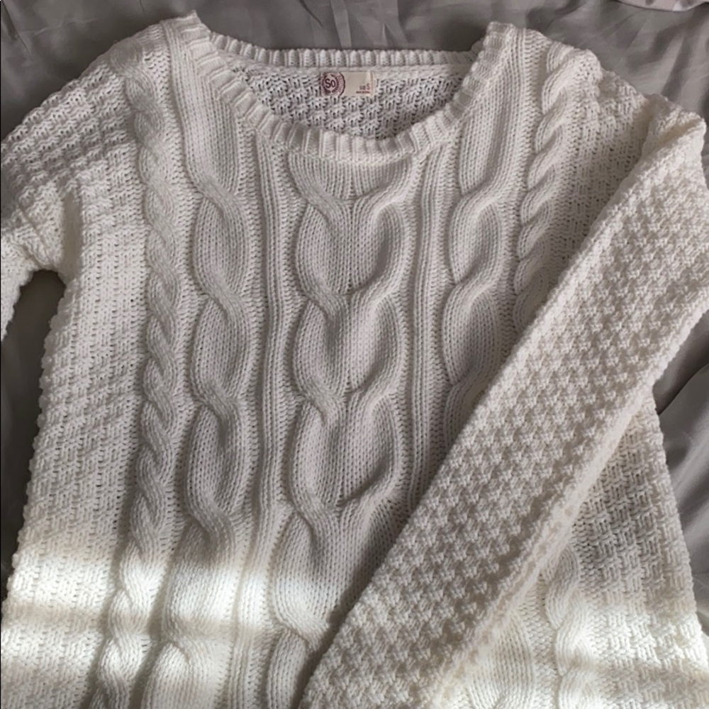 Cream Sweater